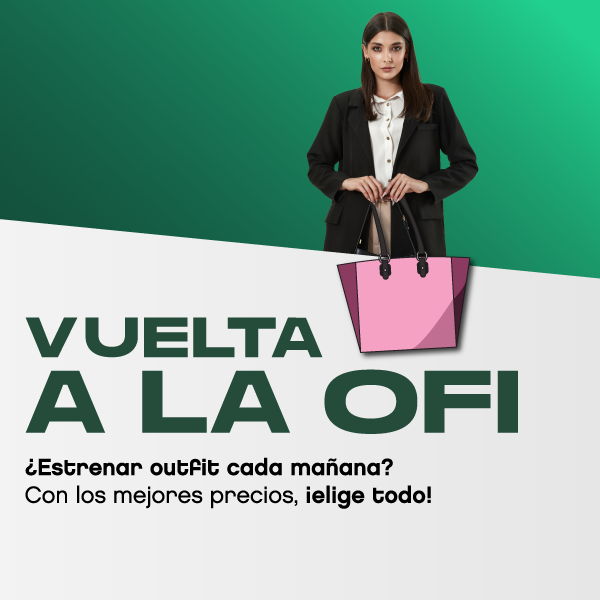 office girl with a pink bag