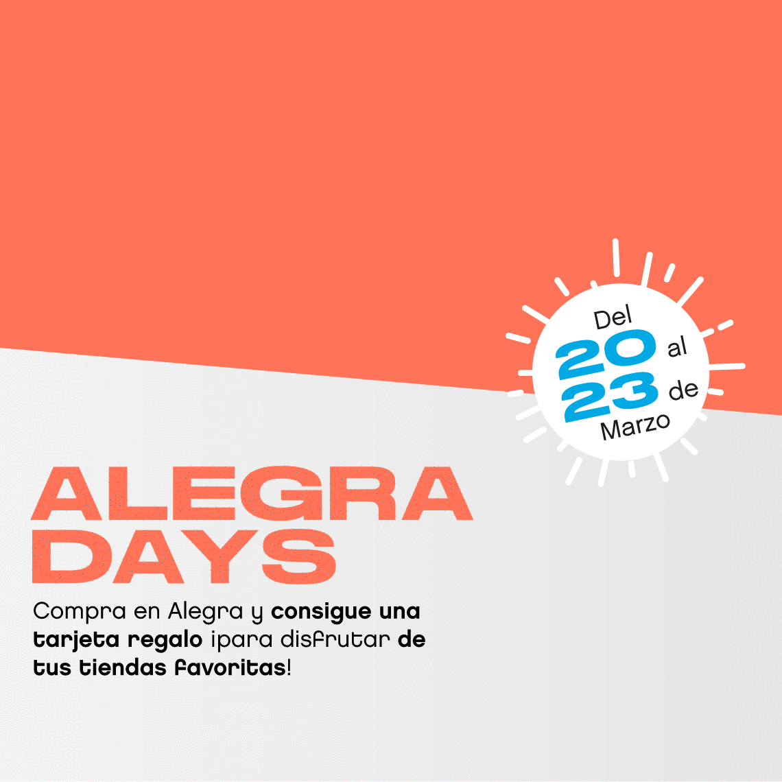 Alegra Days discounts & gift cards