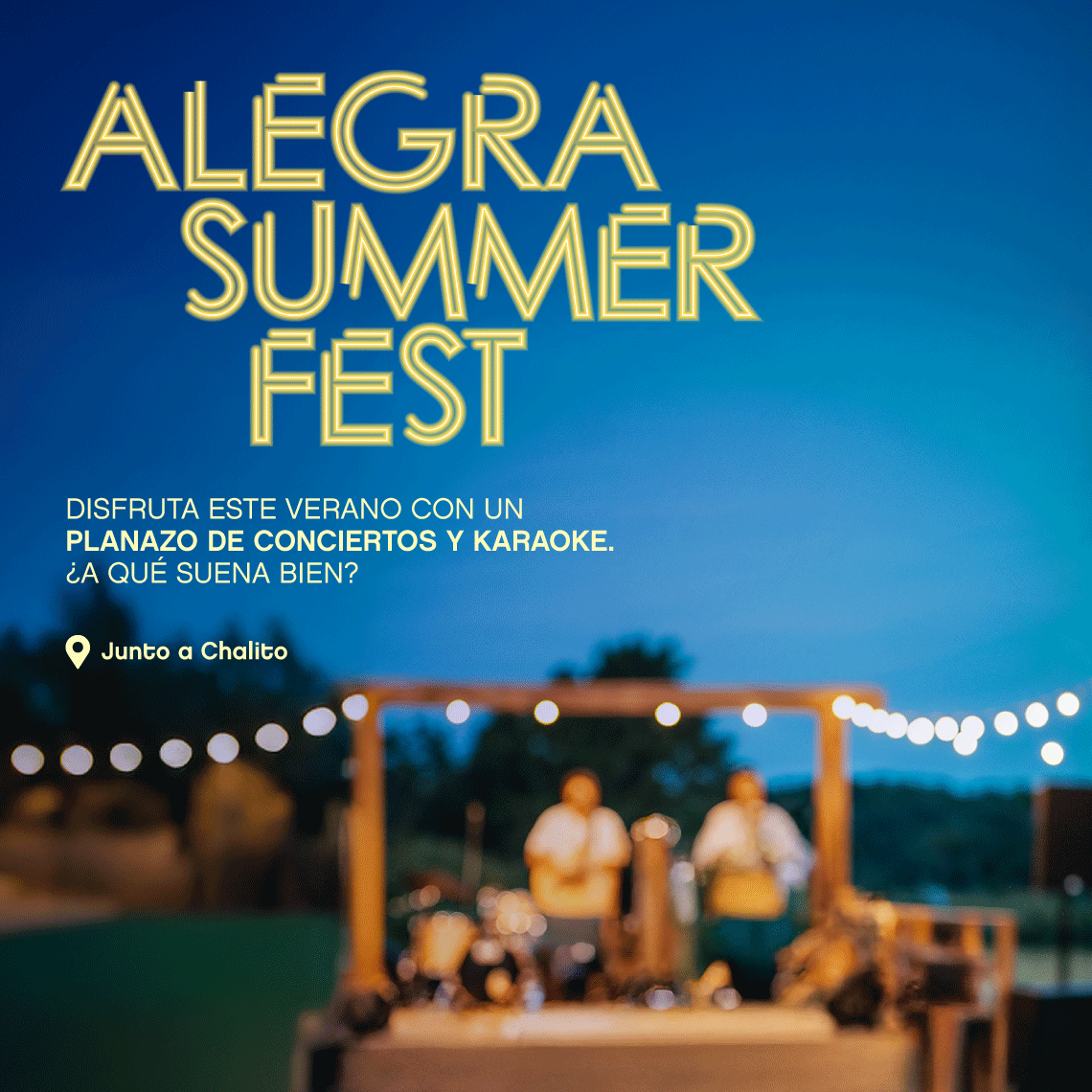 concierto y karaoke summer fest