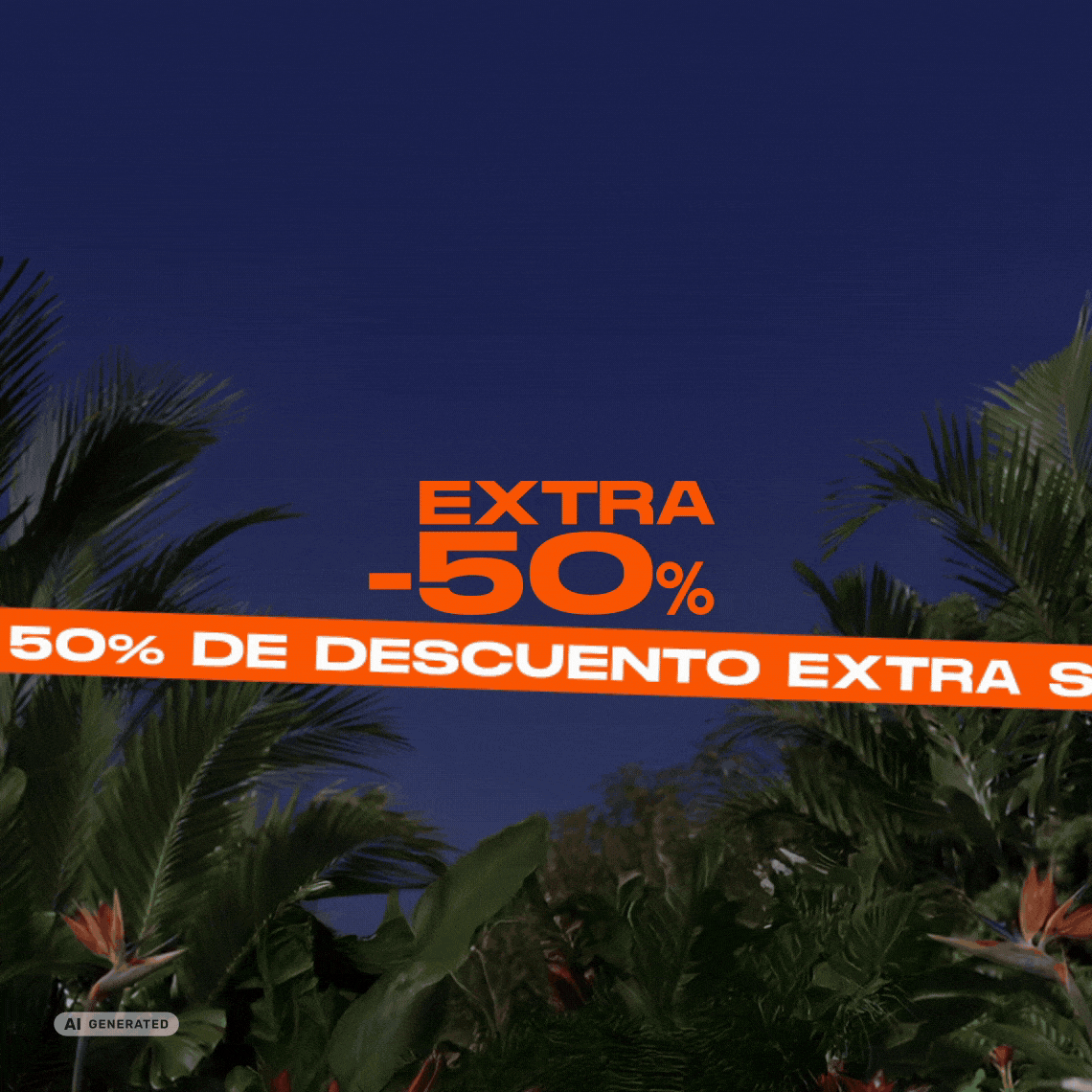 jungle night descuentos de 50% sobre precio outlet